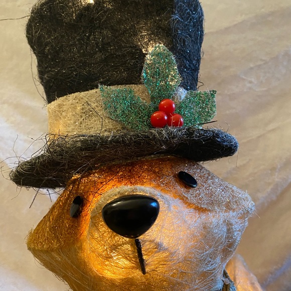 RARE Wondershop Target Lit Sisal Fox 24.5” Tall Indoor/Outdoor - Picture 10 of 12